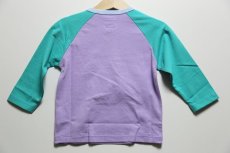 画像3: Lee(リー)POCKET BASEBALL ラグランTシャツ【キッズ】【ベビー】【子供】【149/CRAZY PURPLE】 (3)