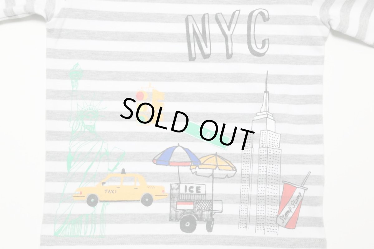 画像4: Lee(リー)×StompStamp(ストンプスタンプ) デザイナー関根コラボボーダーロンT 【キッズ】【ベビー】【子供】【ボーダー】 (4)