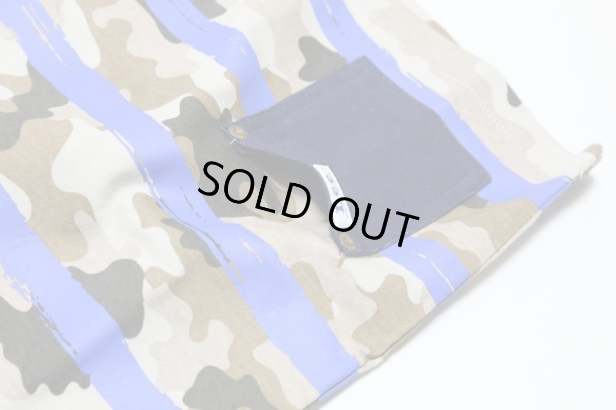 画像5: Lee×StompStamp(リー×ストンプスタンプ)   ポケット付カモフラボーダーTシャツ【カモフラージュ】 (5)