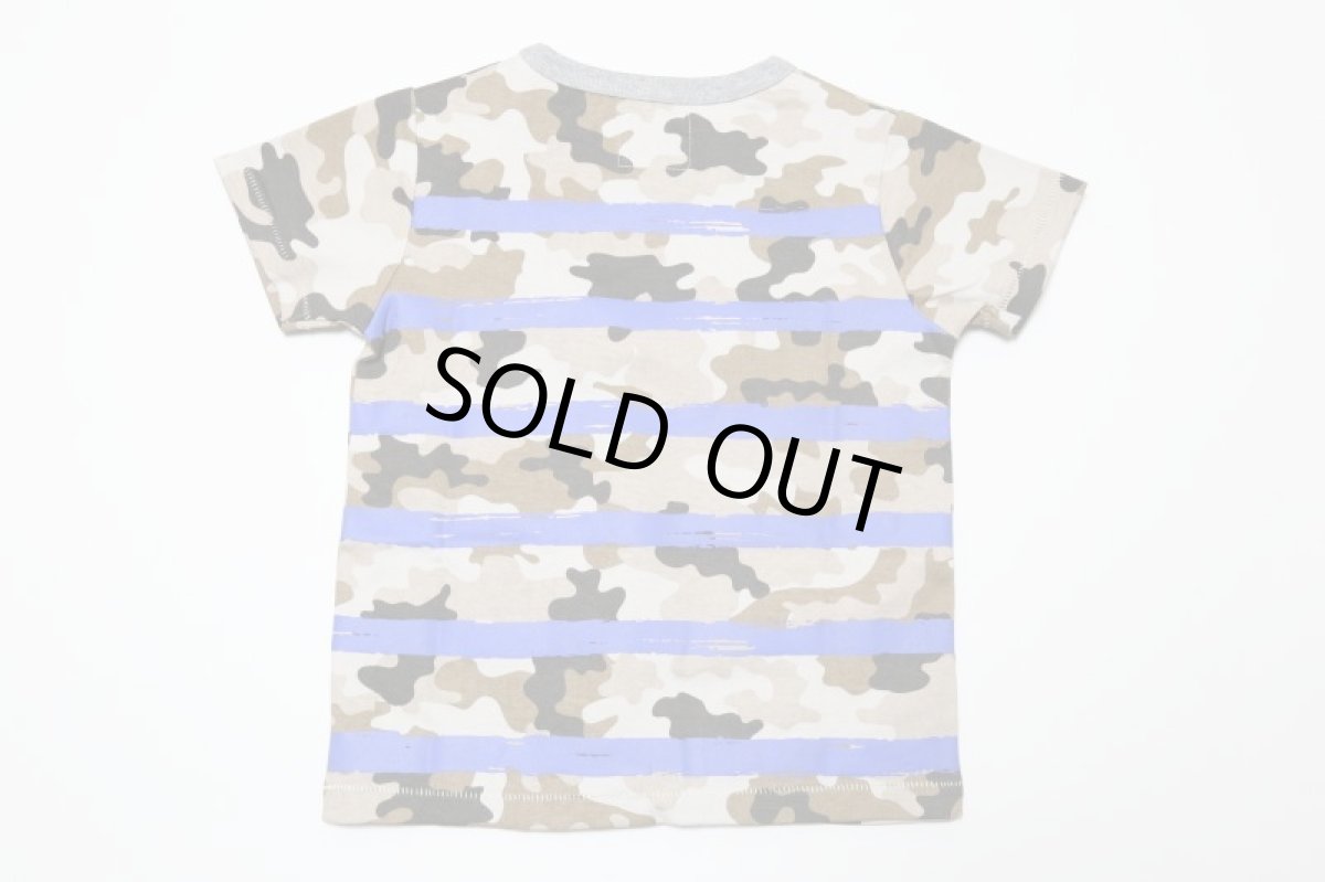 画像6: Lee×StompStamp(リー×ストンプスタンプ)   ポケット付カモフラボーダーTシャツ【カモフラージュ】 (6)