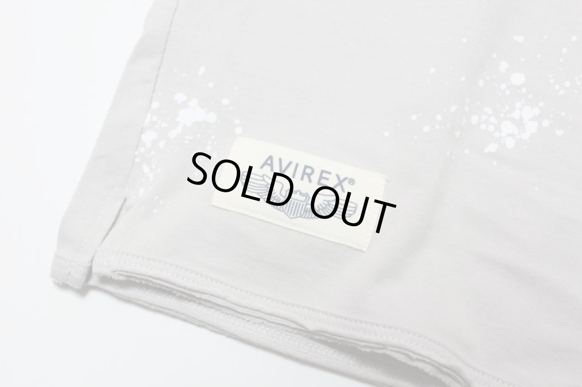 画像5: AVIREX (アヴィレックス) ロゴ刺繍Tシャツ【グレー】【80-140cm】 (5)