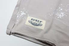画像5: AVIREX (アヴィレックス) ロゴ刺繍Tシャツ【グレー】【80-140cm】 (5)