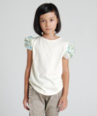 画像1: HIGHKING(ハイキング) puff short sleeve【natural】【100-120cm 】 (1)