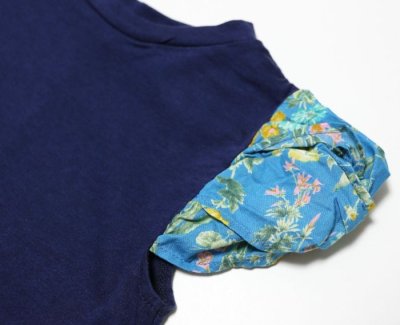 画像2: HIGHKING(ハイキング) puff short sleeve【navy】【100-120cm 】