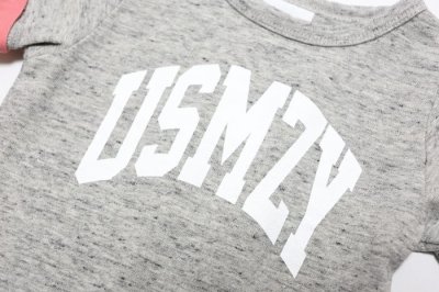 画像2: 【SALE30%OFF】SMOOTHY(スムージー) レイヤーTee 【H・GRAY】【90-140cm】