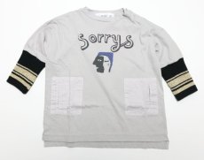 画像4: Geewhiz(ジーウィズ) sorrys twoface/BIGTシャツ【gray】【80-140cm】 (4)