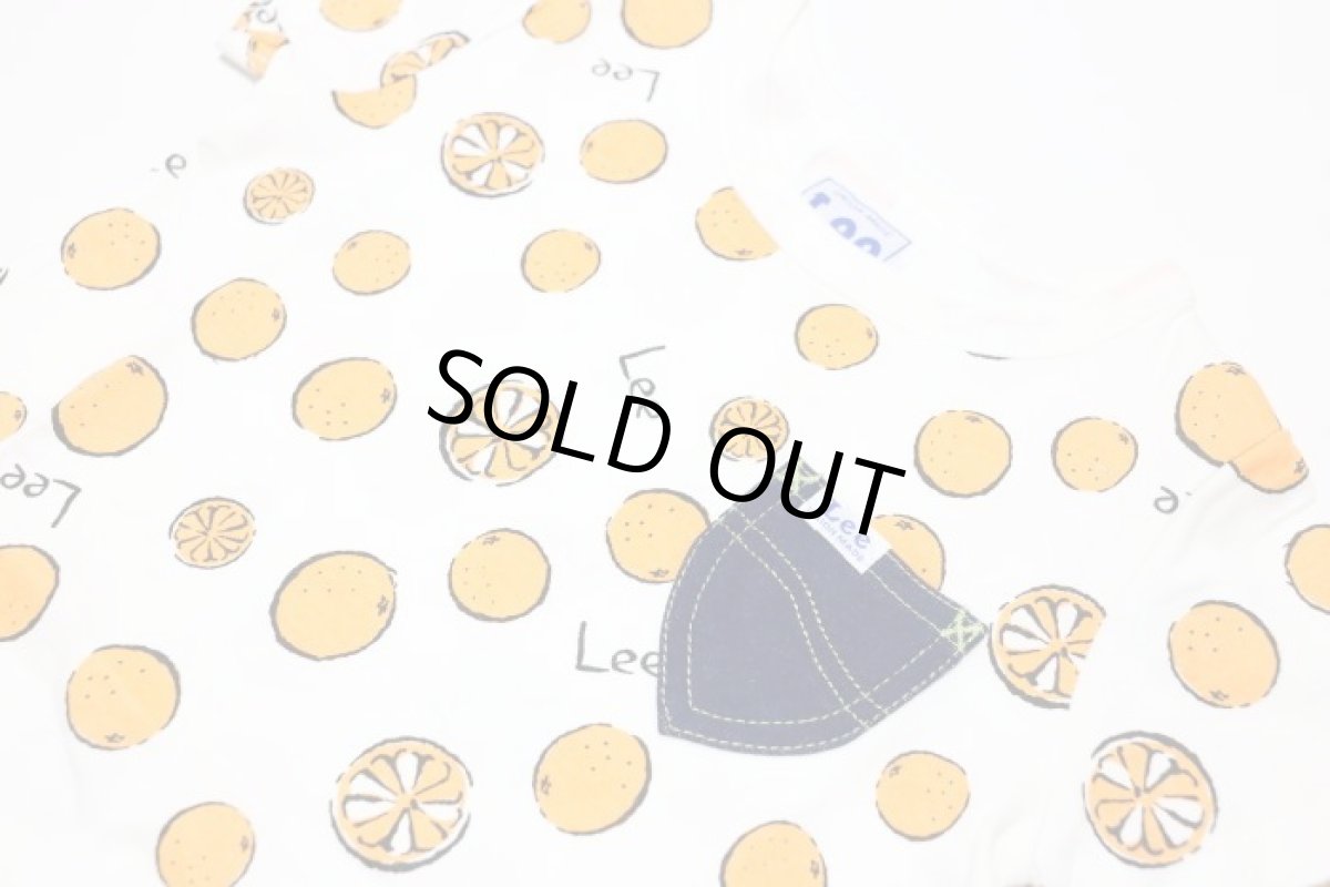 画像2: Lee(リー)×StompStamp(ストンプスタンプ) オレンジ柄半袖Tシャツ【オレンジ】【キッズ/ベビー】【80-140cm】 (2)