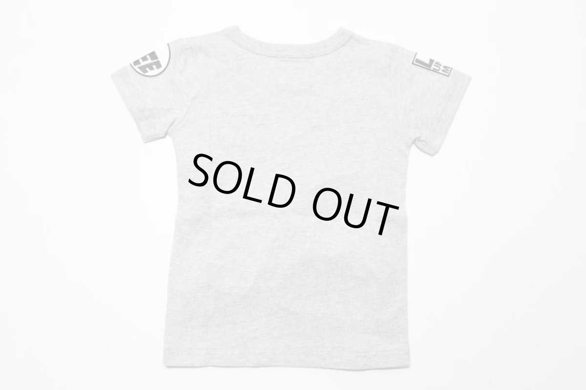 画像3: Lee(リー)×StompStamp(ストンプスタンプ) モノクロモチーフ半袖Tシャツ【グレー】【キッズ/ベビー】【80-140cm】 (3)