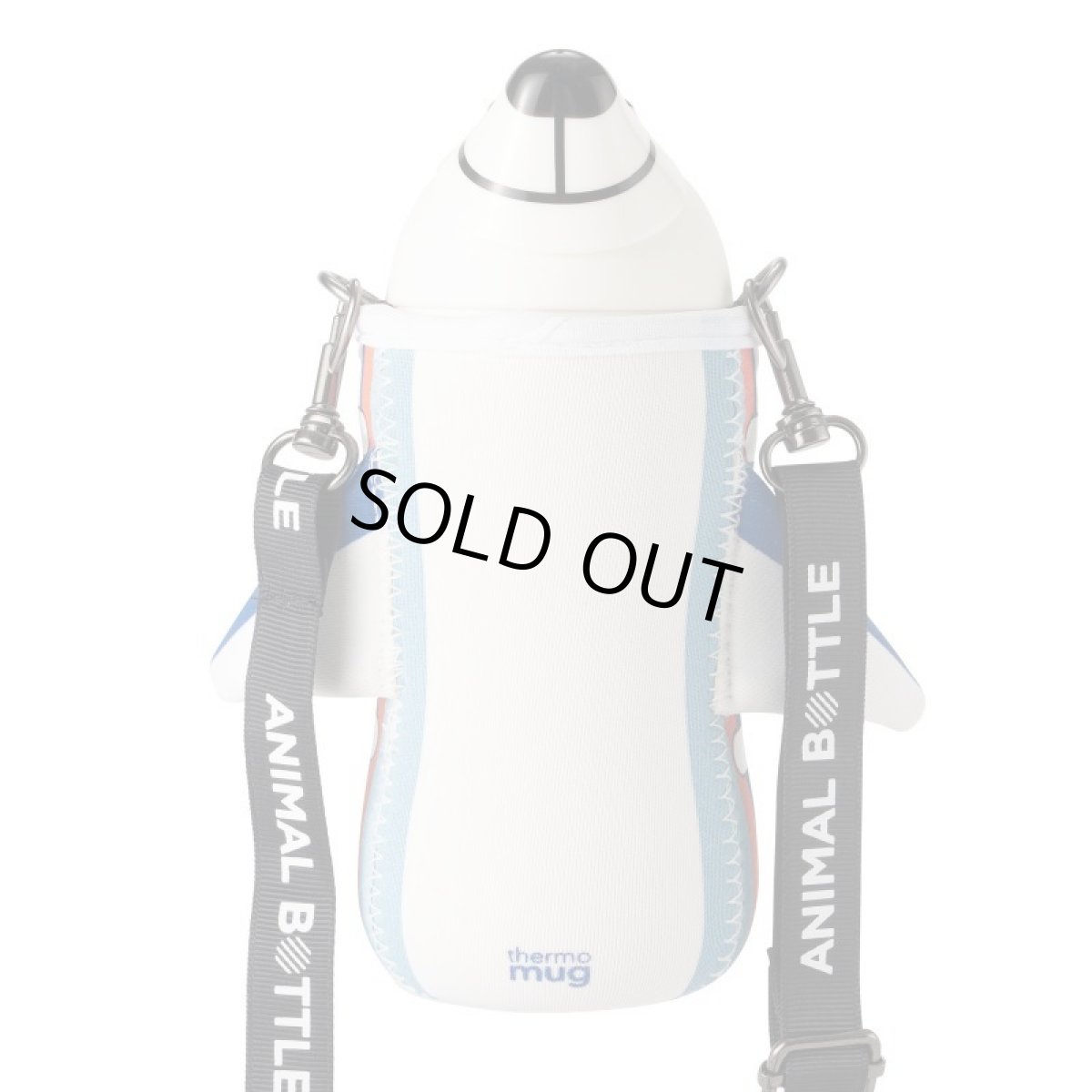 画像7: thermomug(サーモマグ)　ANIMAL BOTTLE VEHICLE AIR PLANE 【WHT】 (7)