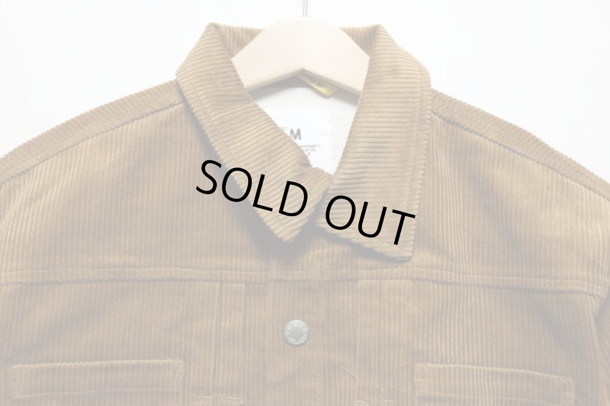 画像6: 【SALE50%OFF】SMOOTHY(スムージー) コーデュロイJK 【BROWN】【110-160cm】 (6)