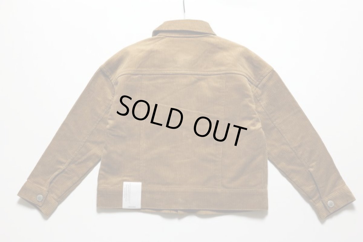 画像7: 【SALE50%OFF】SMOOTHY(スムージー) コーデュロイJK 【BROWN】【110-160cm】 (7)