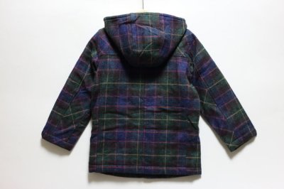 画像2: 【SALE30%OFF】SMOOTHY/スムージー/キッズ/子供服 SMOOTHY(スムージー) チェックダッフルコート 【GREEN】【110-160cm】