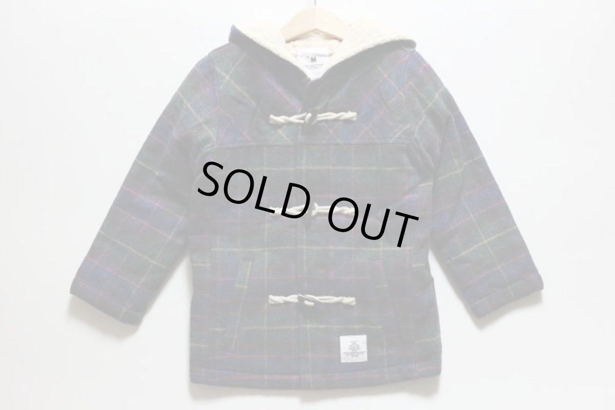 画像5: 【SALE30%OFF】SMOOTHY/スムージー/キッズ/子供服 SMOOTHY(スムージー) チェックダッフルコート 【GREEN】【110-160cm】 (5)