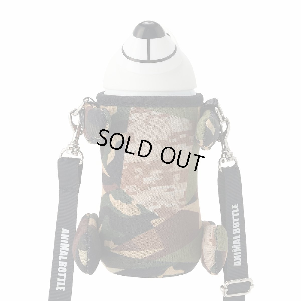 画像4: thermomug(サーモマグ)　ANIMAL BOTTLE TEDDYBEAR CAMO【WHT】 (4)