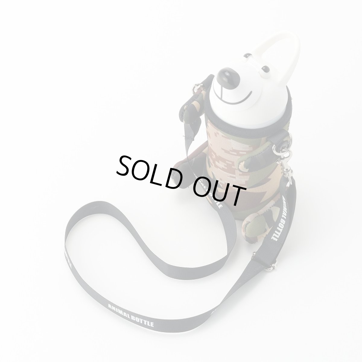 画像5: thermomug(サーモマグ)　ANIMAL BOTTLE TEDDYBEAR CAMO【WHT】 (5)