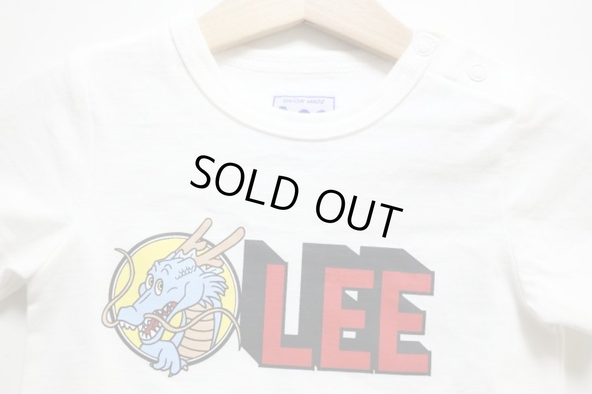 画像2: Lee(リー)×StompStamp(ストンプスタンプ)×ドラゴンボール Leeロゴロンパース【ホワイト】【ベビー】【70-80cm】 (2)