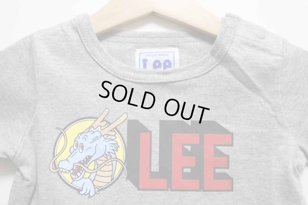 画像2: Lee(リー)×StompStamp(ストンプスタンプ)×ドラゴンボール LeeロゴTシャツ【グレー】【ベビー/キッズ】【80-120cm】 (2)