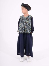 画像4: HIGHKING(ハイキング) primula cardigan【navy】【100-150cm 】 (4)