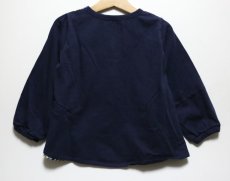 画像2: HIGHKING(ハイキング) primula cardigan【navy】【100-150cm 】 (2)