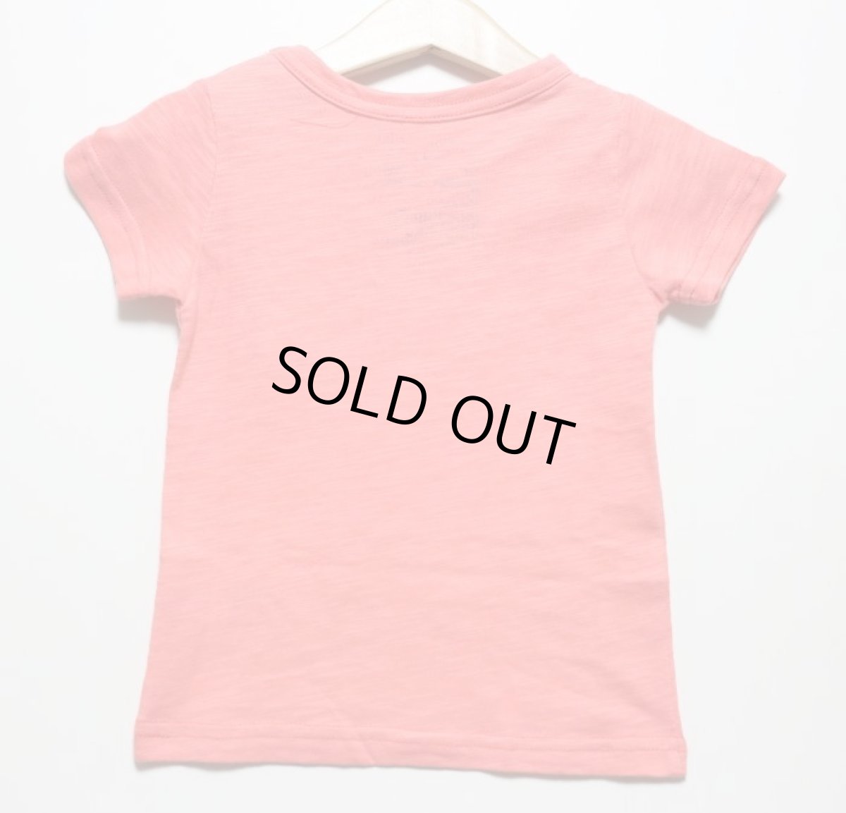 画像2: SALE50%OFF PEANUTS(ピーナッツ)×StompStamp(ストンプスタンプ) スヌーピーポケット付き半袖Tシャツ【ピンク】【キッズ/ベビー】【80-140cm】 (2)