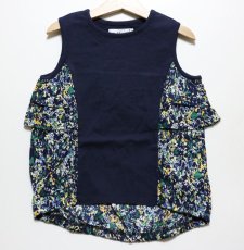 画像1: HIGHKING(ハイキング) primula tanktop【navy】【100-150cm 】 (1)