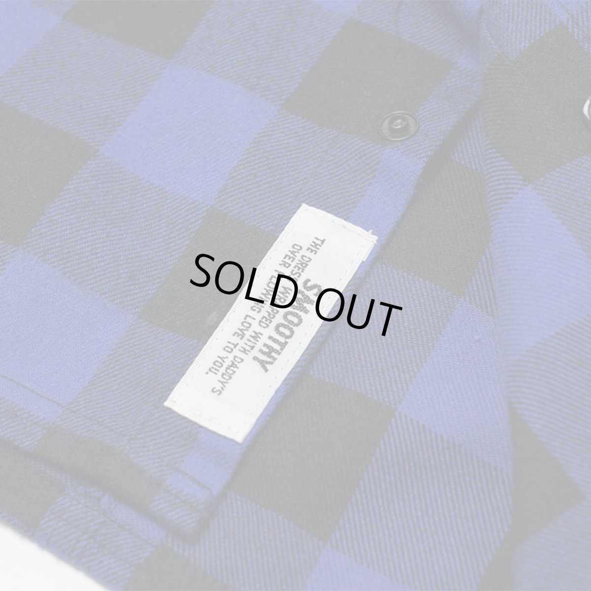 画像6: 【SALE30%OFF】SMOOTHY(スムージー) ブロックチェックフードシャツ 【BLUE】【90-160cm】 (6)