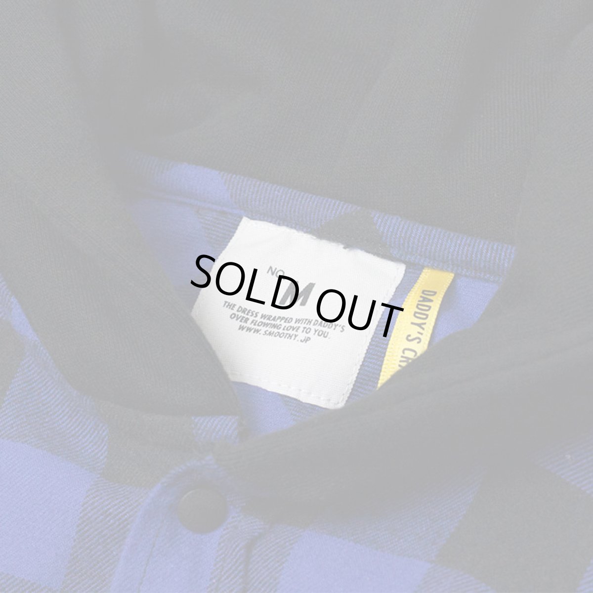 画像4: 【SALE30%OFF】SMOOTHY(スムージー) ブロックチェックフードシャツ 【BLUE】【90-160cm】 (4)