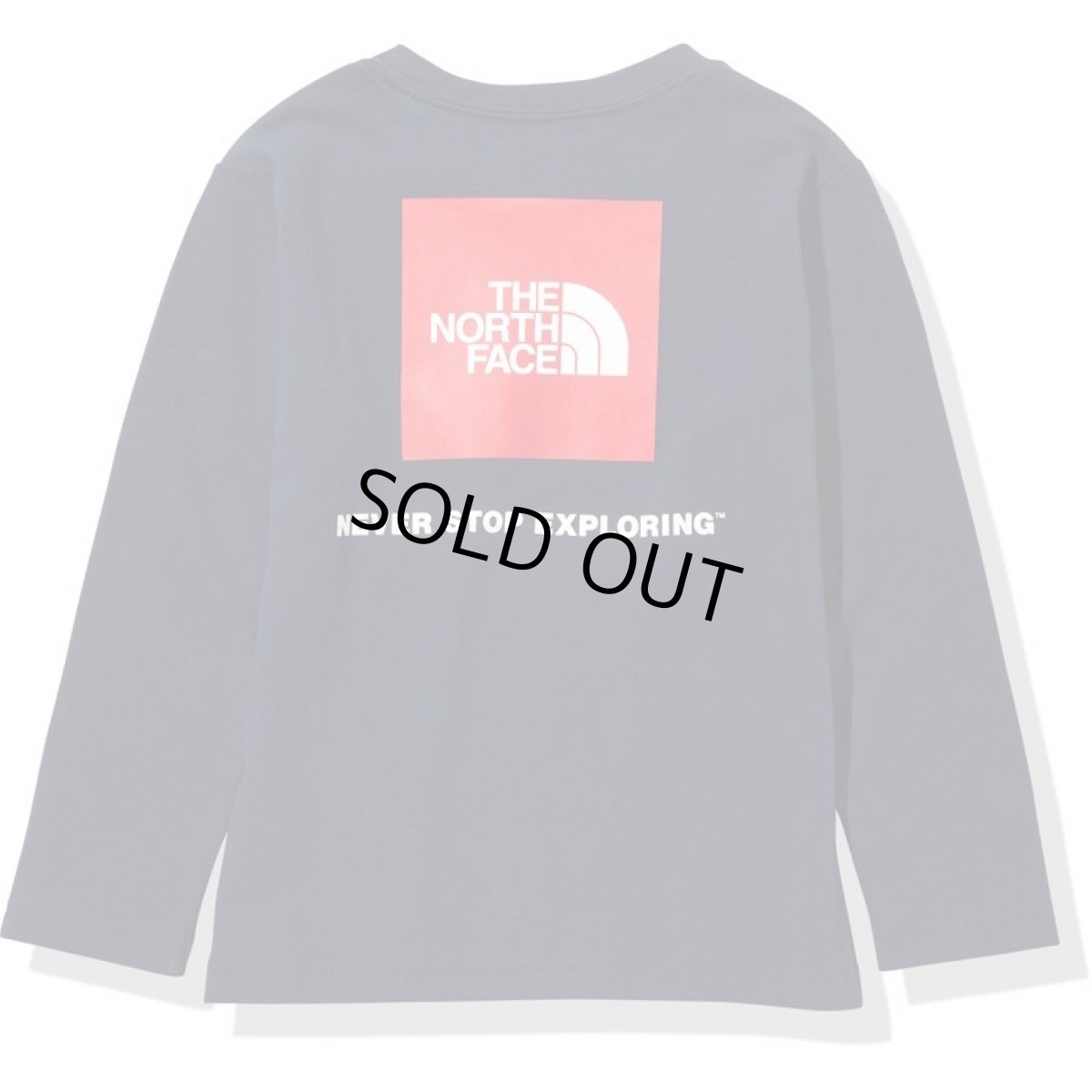 画像1: ノースフェイス tシャツ ベビー キッズ ジュニア 子供服 THE NORTH FACE L/S Square Logo Tee (ロングスリーブスクエアロゴティー) 【NY/TNFネイビー】【80-150cm】 (1)