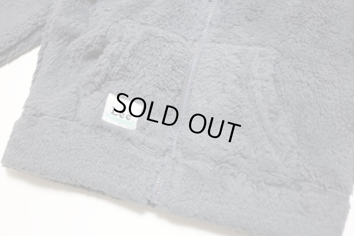 画像4: Lee(リー)×StompStamp(ストンプスタンプ) ボアフリースブルゾン 【グレー】【ベビー】【キッズ】【80-140cm】 (4)