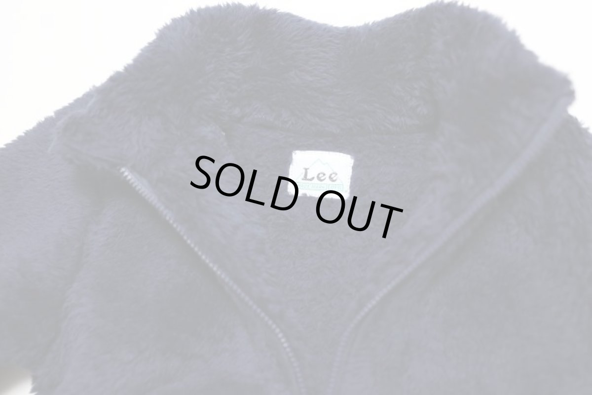 画像3: 【SALE20%OFF】Lee(リー)×StompStamp(ストンプスタンプ) ボアフリースブルゾン 【ネイビー】【ベビー】【キッズ】【80-140cm】 (3)