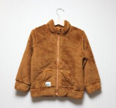 画像1:  Lee(リー)×StompStamp(ストンプスタンプ) ボアフリースブルゾン 【ベージュ】【ベビー】【キッズ】【80-140cm】 (1)