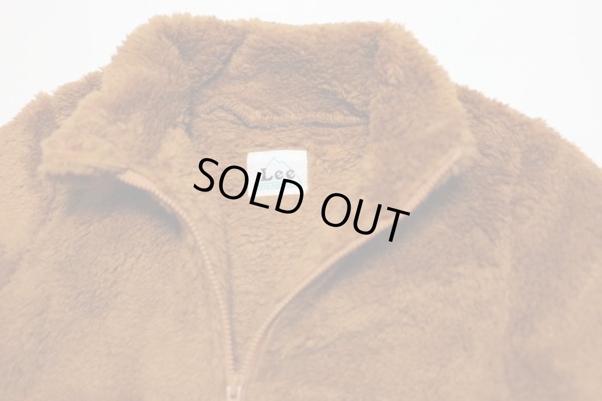 画像3:  Lee(リー)×StompStamp(ストンプスタンプ) ボアフリースブルゾン 【ベージュ】【ベビー】【キッズ】【80-140cm】 (3)