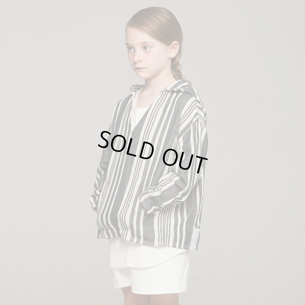 画像4: SMOOTHY/スムージー/キッズ/子供服 SMOOTHY(スムージー) メキシカンパーカー【IVORY】【90-160cm】 (4)