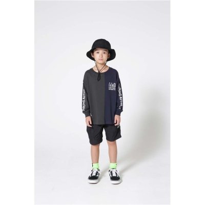 画像1: HIGHKING build long sleeve【black】【100-120cm 】