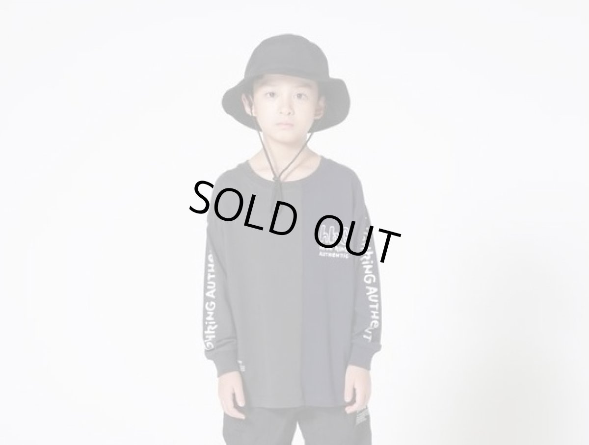 画像5: HIGHKING build long sleeve【black】【100-120cm 】 (5)