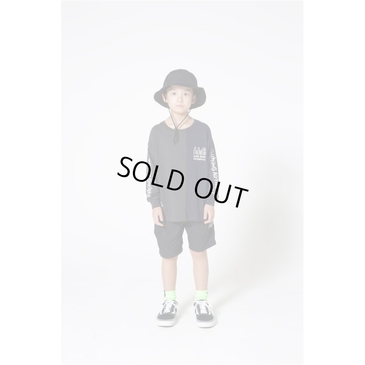画像6: HIGHKING build long sleeve【black】【100-120cm 】 (6)