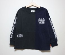 画像1: HIGHKING build long sleeve【black】【100-120cm 】 (1)