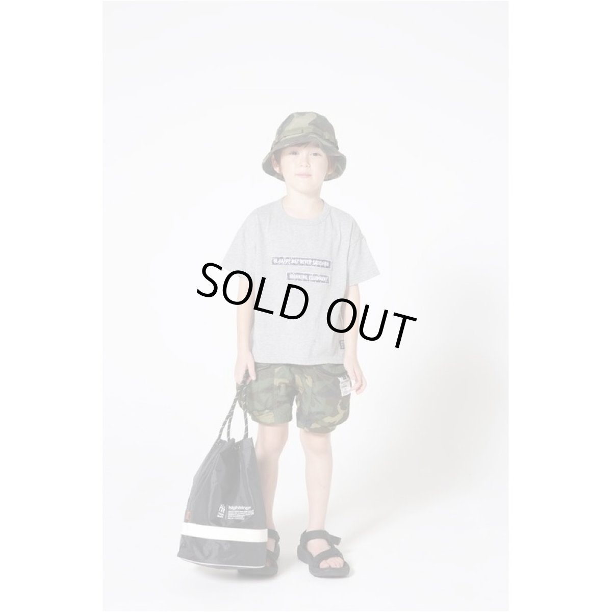 画像5: HIGHKING plate short sleeve【gray】【90-120cm 】 (5)