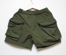 画像1: HIGHKING fury shorts【khaki】【130-160cm 】 (1)