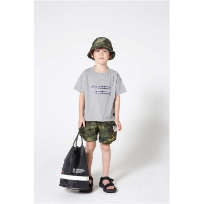 画像1: HIGHKING plate short sleeve【gray】【90-120cm 】