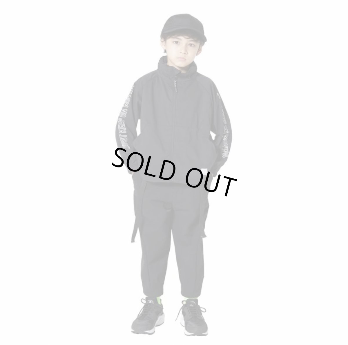 画像5: HIGHKING martial pants【black】【100-120cm 】 (5)