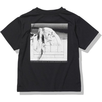 画像1: THE NORTH FACE S/S Half Dome Graphic Tee (ショートスリーブハーフドームグラフィックティー) 【K/ブラック】【100-150cm】