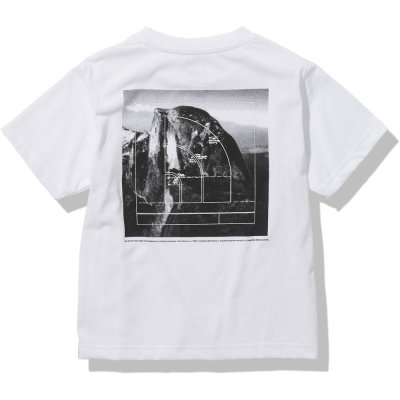 画像1: THE NORTH FACE S/S Half Dome Graphic Tee (ショートスリーブハーフドームグラフィックティー) 【W/ホワイト】【100-150cm】