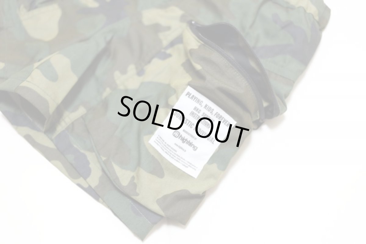画像4: HIGHKING seafarer shorts【camouflage】【130-160cm 】 (4)