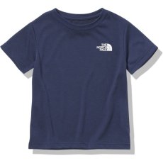 画像2: THE NORTH FACE S/S TNF Bug Free Square Camo Tee (ショートスリーブTNFバグフリースクエアカモロゴティー) 【NY/TNFネイビー】【100-150cm】 (2)