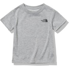 画像2: THE NORTH FACE S/S TNF Bug Free Square Camo Tee (ショートスリーブTNFバグフリースクエアカモロゴティー) 【Z/ミックスグレー】【100-150cm】 (2)