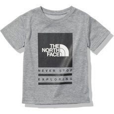 画像1: THE NORTH FACE S/S TNF Bug Free Logo Tee (ショートスリーブTNFバグフリーロゴティー) 【Z/ミックスグレー】【100-150cm】 (1)