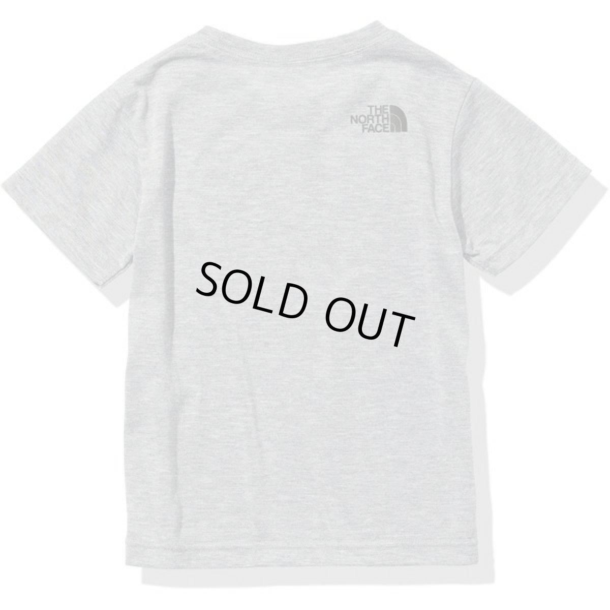 画像2: THE NORTH FACE S/S TNF Bug Free Logo Tee (ショートスリーブTNFバグフリーロゴティー) 【Z/ミックスグレー】【100-150cm】 (2)