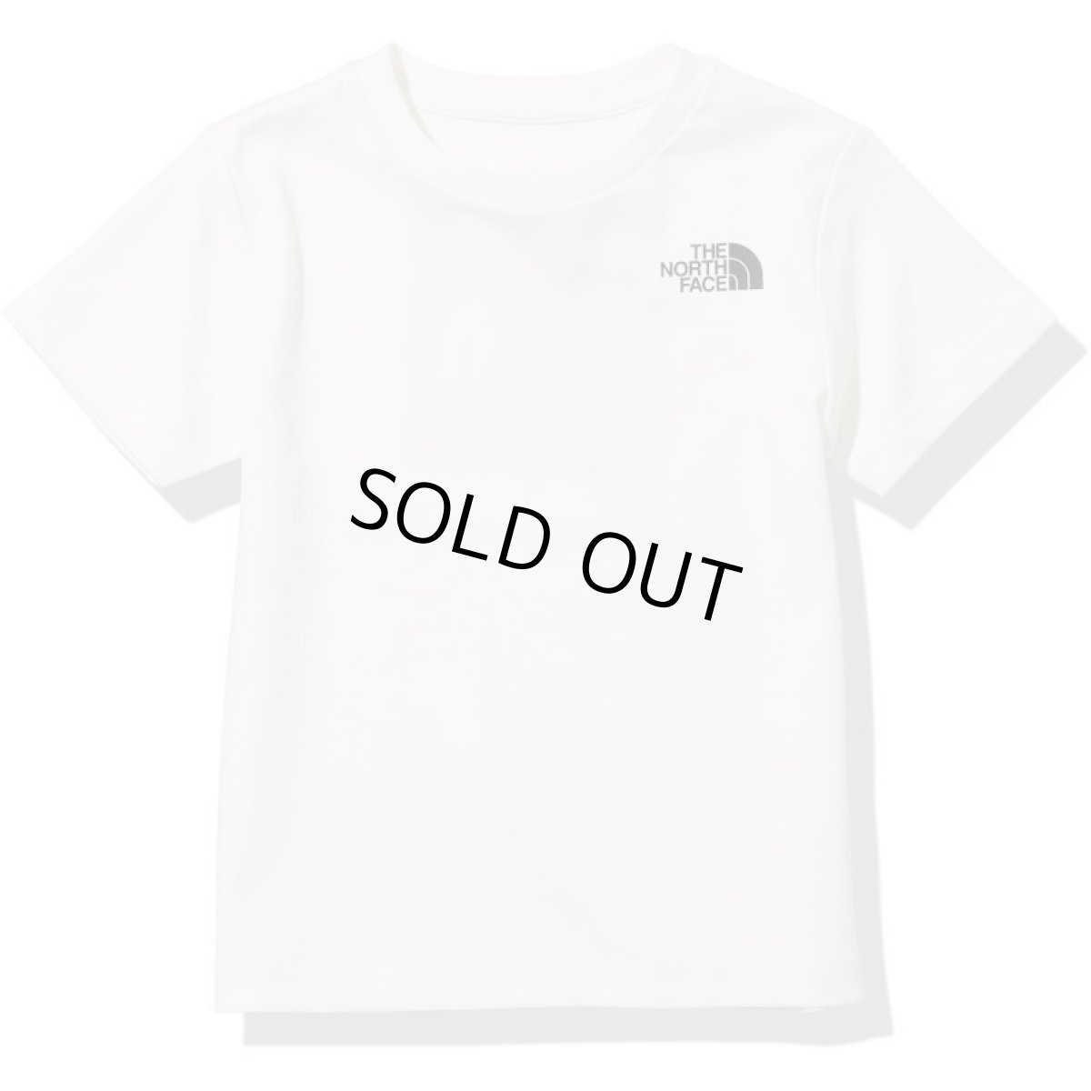 画像2: THE NORTH FACE S/S Square Logo Tee (ショートスリーブスクエアロゴティー) 【W/ホワイト】【100-150cm】 (2)