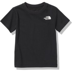 画像2: THE NORTH FACE S/S Square Logo Tee (ショートスリーブスクエアロゴティー) 【K/ブラック】【100-150cm】 (2)